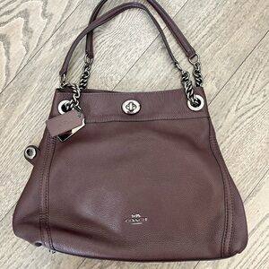 Coach Turnlock Edie Shoulder Bag